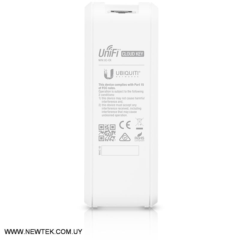 Servidor Independiente UBIQUITI UniFi CLOUD KEY UC-CK Hybrid Cloud USB-C MicroSD