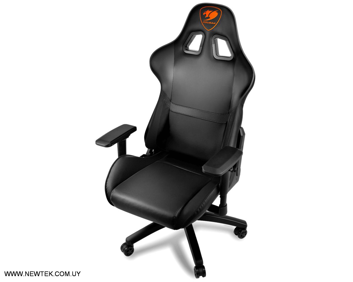 Silla Gaming COUGAR ARMOR BLACK SERIES Reposabrazo Ajustable Soporte Hasta 120Kg