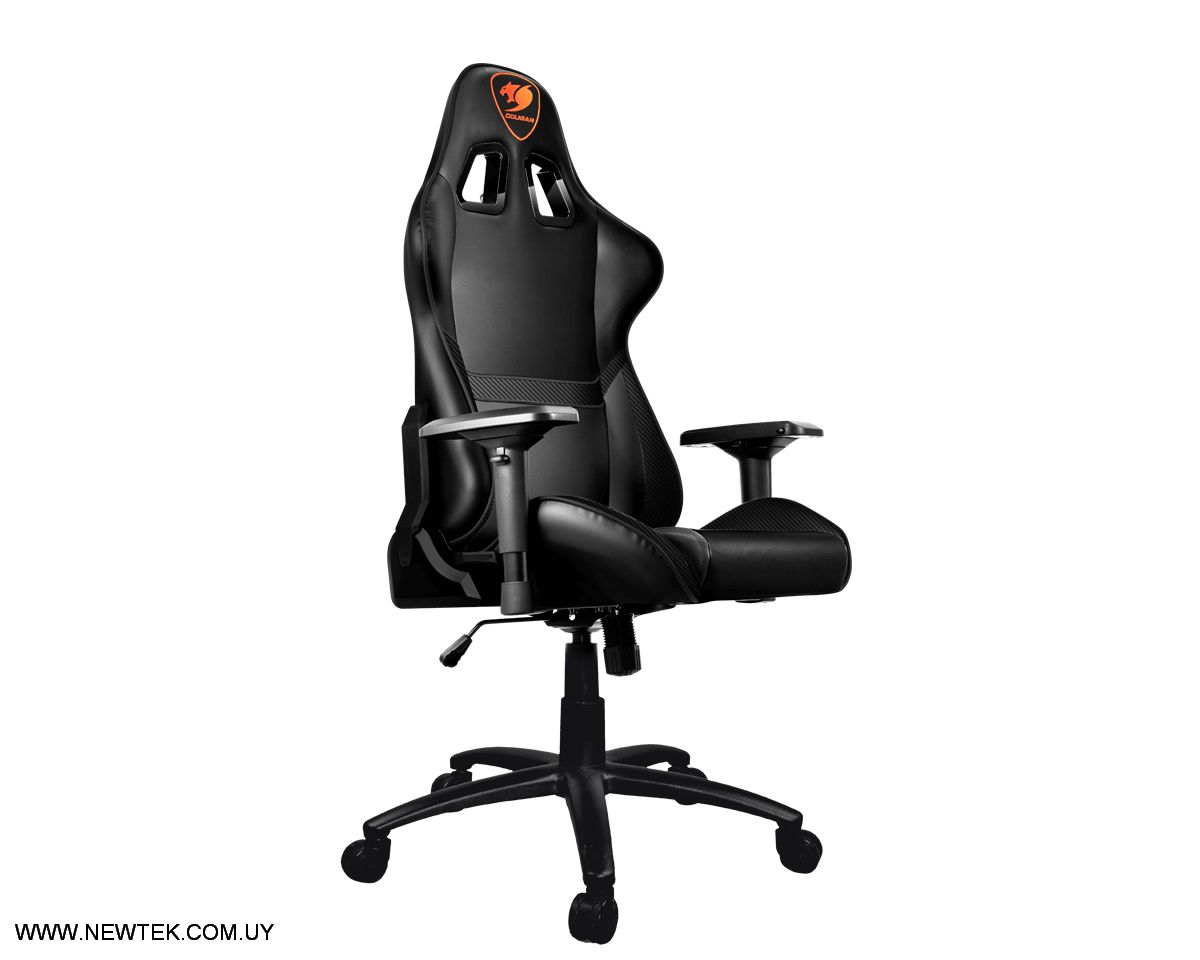 Silla Gaming COUGAR ARMOR BLACK SERIES Reposabrazo Ajustable Soporte Hasta 120Kg