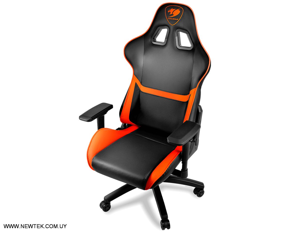 Silla Gaming COUGAR ARMOR SERIES Con Reposabrazos Ajustable Soporte Hasta 120Kg