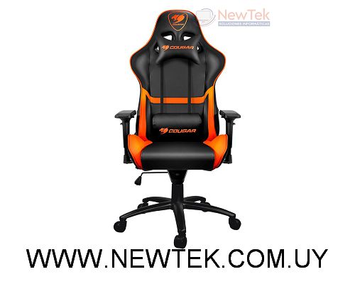 Silla Gaming COUGAR ARMOR SERIES Con Reposabrazos Ajustable Soporte Hasta 120Kg