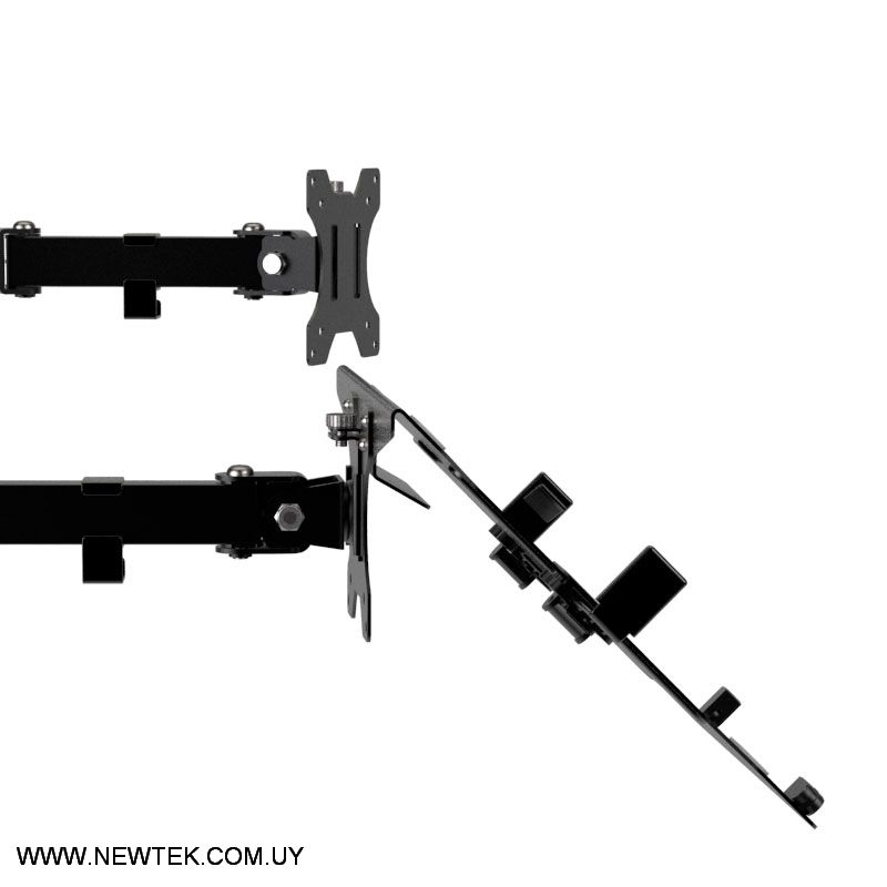 Soporte de Mesa KLIPXTREME KMM-301 Notebook y Monitor de 13" a 32" Articulado