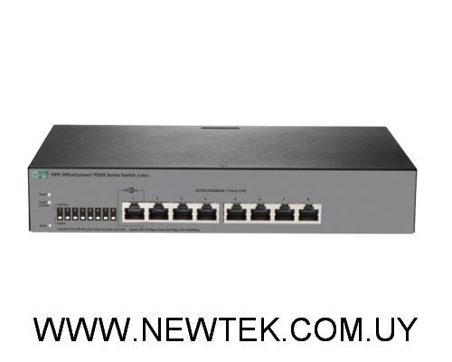 Switch HPE OfficeConnect 1920S 8G JL380A 8 puertos Gigabit PoE+