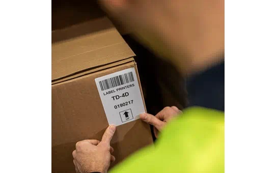 Impresora de etiquetas Brother TD-4410D Conexión USB ETHERNET y Serie