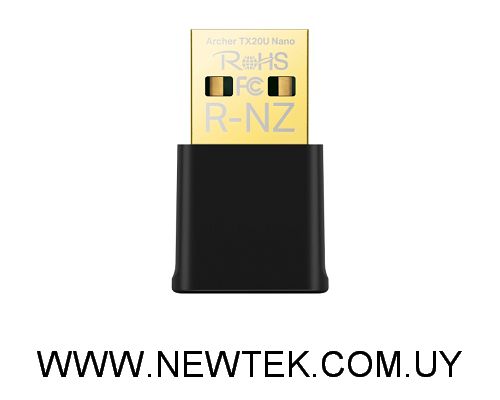Adaptador Inalámbrico USB TP-LINK Archer TX20U Nano AX1800 WiFi 6