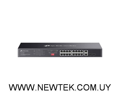 Switch TP-LINK DS1018GMP 18 Puertos Rj45 Gigabit PoE+ SFP