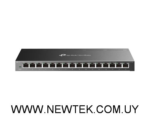 Switch TP-LINK DS116GE 16 Puertos RJ45 Gigabit 10/100/1000 Mbps Easy Smart