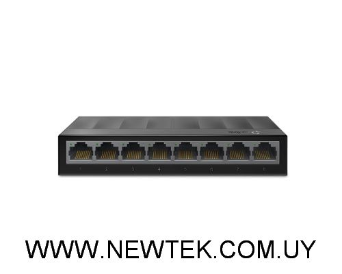 Switch TP-LINK LS1008G 8 Puertos RJ45 Gigabit 10/100/1000 Mbps PoE
