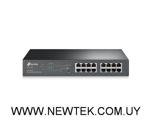 Switch TP-LINK TL-SG1016PE 16 Puertos RJ45 Gigabit 10/100/1000 Mbps PoE+