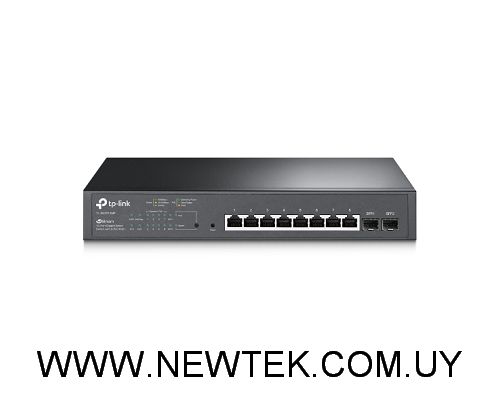 Switch TP-LINK TL-SG2210MP 8 Puertos RJ45 Gigabit 10/100/1000 Mbps PoE+ 2 SFP
