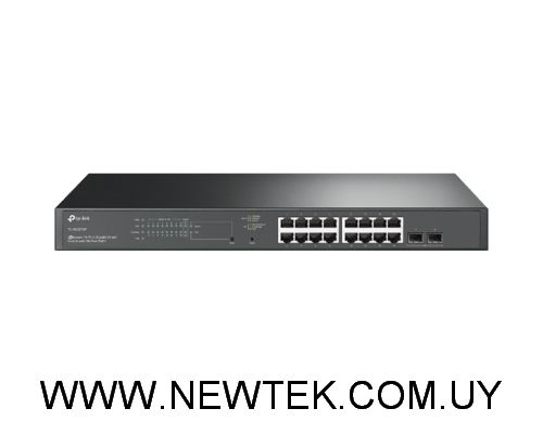 Switch TP-LINK SG2218P 18 Puertos RJ45 10/100/1000 Mbps PoE+ SFP