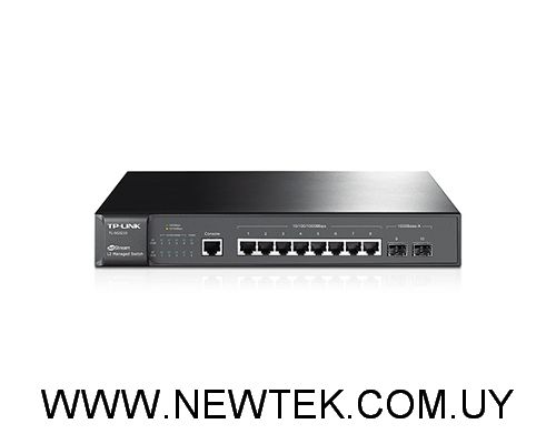 Switch TP-LINK SG3210 8 Puertos RJ45 10/100/1000 Mbps SFP