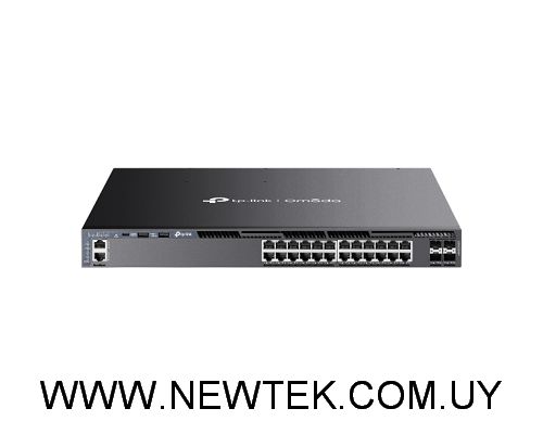 Switch TP-LINK TL-SG6428XHP 24 Puertos Rj45 Gigabit SFP+ PoE+