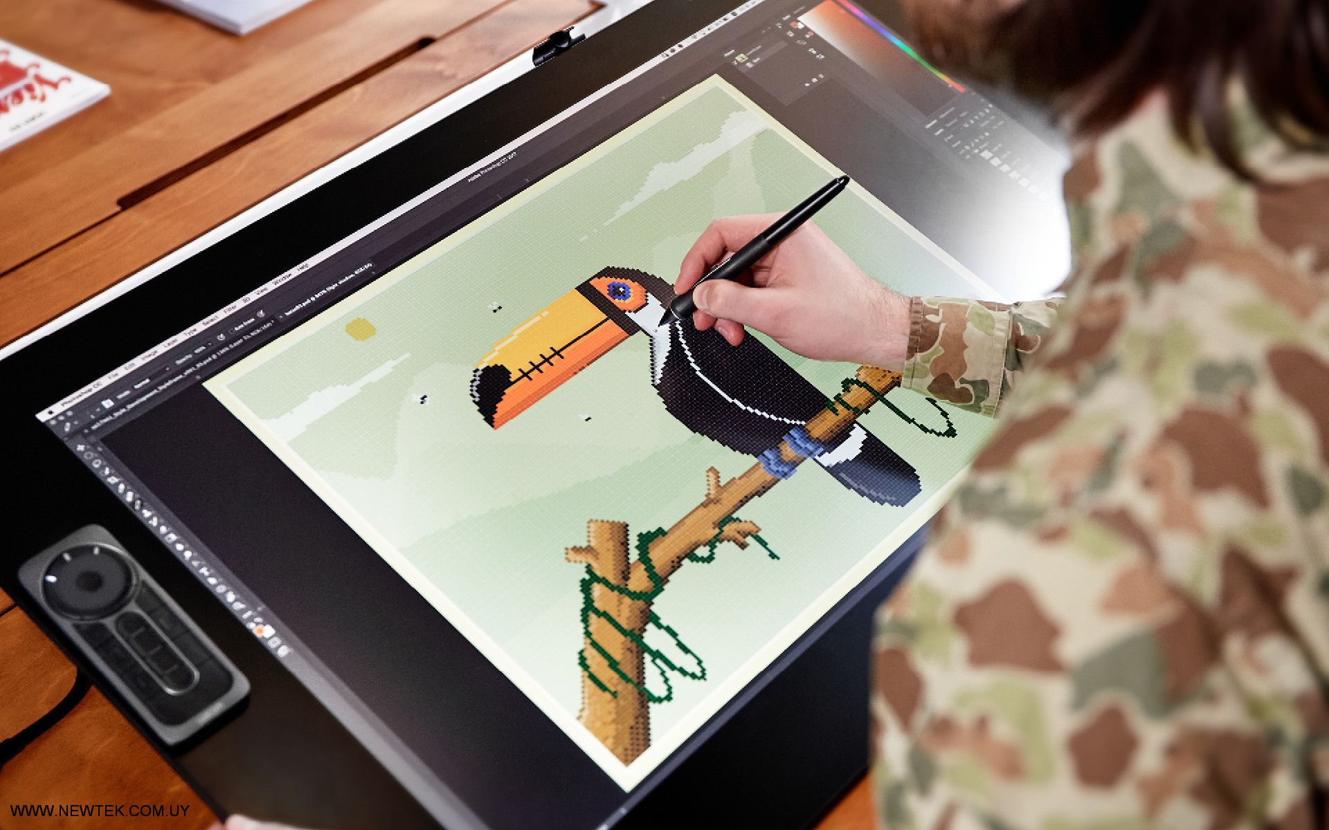 Tableta Digitalizadora Wacom Cintiq Pro 24" DTH-2420 monitor interactivo Tactil