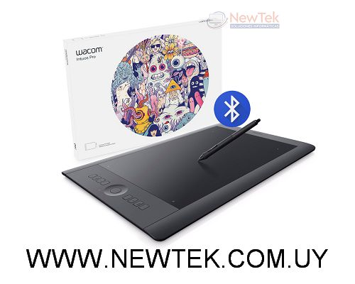Tableta digitalizadora Wacom Intuos Pro L PTH-860 Large Multitáctil Bluetooth