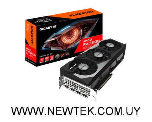 Tarjeta de Video Gigabyte Radeon RX 6800 Gaming OC 16GB GDDR6 Triple Fan HDMI/DP