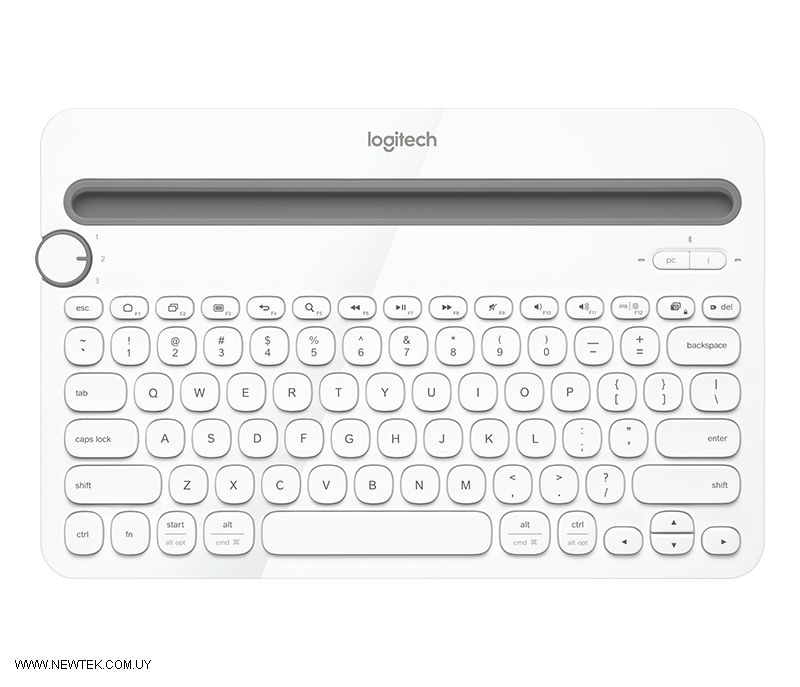 Teclado Inalambrico LOGITECH k480 920-006347 Conexión Multi Bluetooth 10 Metros