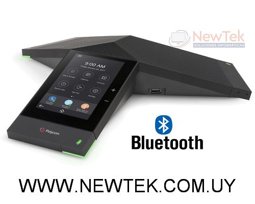 Telefono para conferencia Polycom TRIO 8800 Bluetooth NFC IP Micrófono 6 Metros