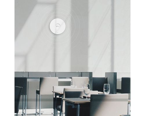 Access Point Tp-Link EAP650 AX3000 Wireless Gigabit 2.4GHz 574Mbps 5GHz 2402Mbps