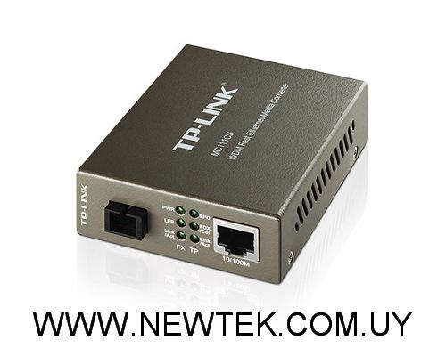 Transceiver Media Converter TP-Link MC111CS LAN 10/100M Fibra Optica CS 20Km