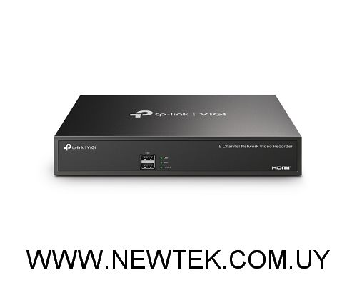 NVR TP-LINK VIGI NVR1008H 8 puertos RJ45 H.265+ 4K