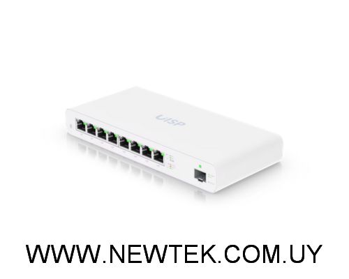 Switch 8 Ubiquiti UISP-R 512MB 8 GbE RJ45 PoE SFP Bluetooth