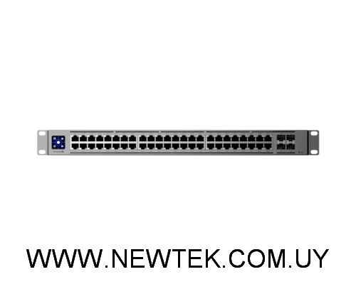 Switch 48 UBIQUITI USW-Enterprise-48-PoE 4 10G SFP+ 48 2.5 GbE PoE+ 720W