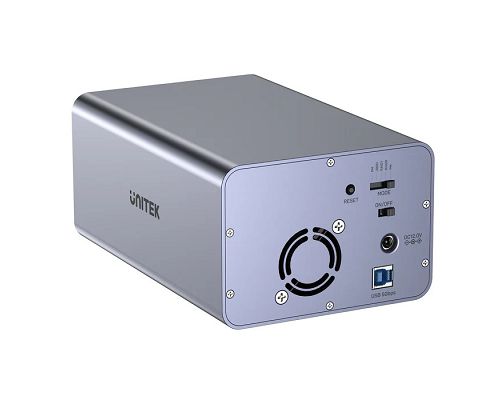 Bahia Externa Dual Unitek USB 3.0 para 2 discos con RAID