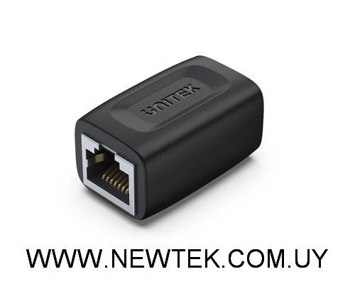 Cupla RJ-45 Unitek negro
