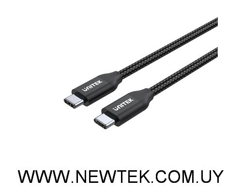 Cable Unitek USB-C a USB-C PD 100w 2m