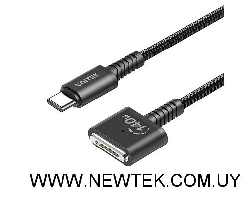 Cable de carga Unitek USB-C MagSafe 3 para Macbook 140w