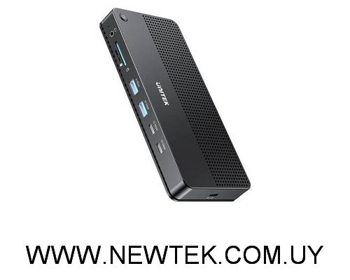Dock Station Unitek HUB USB-C 8K PD 100w HDMI Displayport Rj45