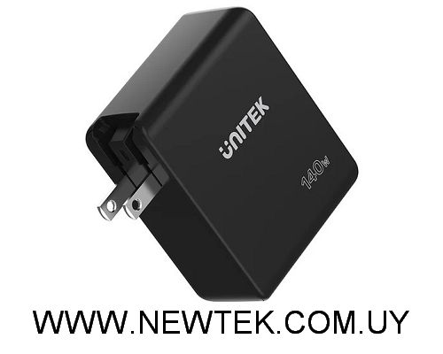 Cargador GaN Unitek Universal 140W PD 3.1