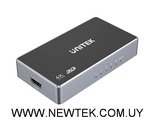 Splitter Unitek HDMI 4K de 4 puertos