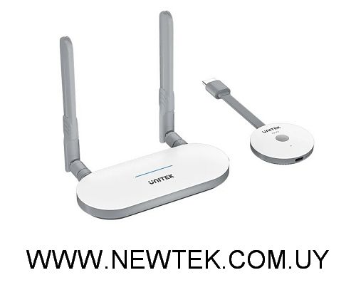 Transmisor y Receptor Unitek HDMI VGA Inalámbrico