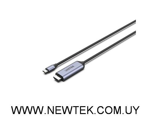 Cable Unitek USB-C a HDMI 4K 1.8m