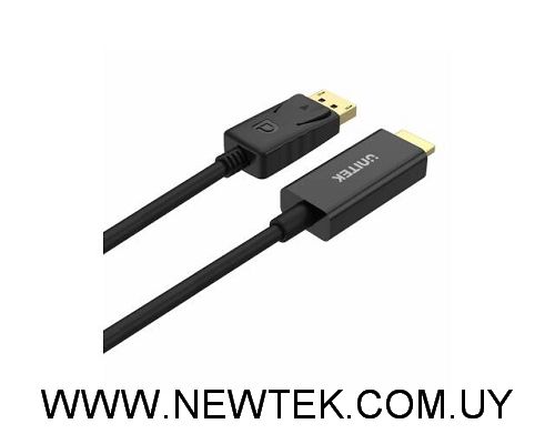 Cable Unitek DisplayPort a HDMI 1.8m