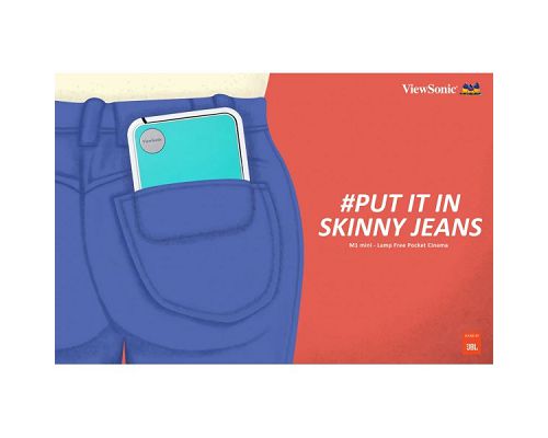 Proyector ViewSonic M1 mini Proyector DLP - LED 120 Lumenes 854x480 16:9