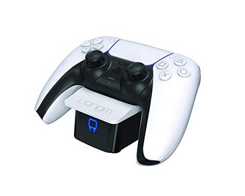 Cargador Venom para Control PS5 blanco