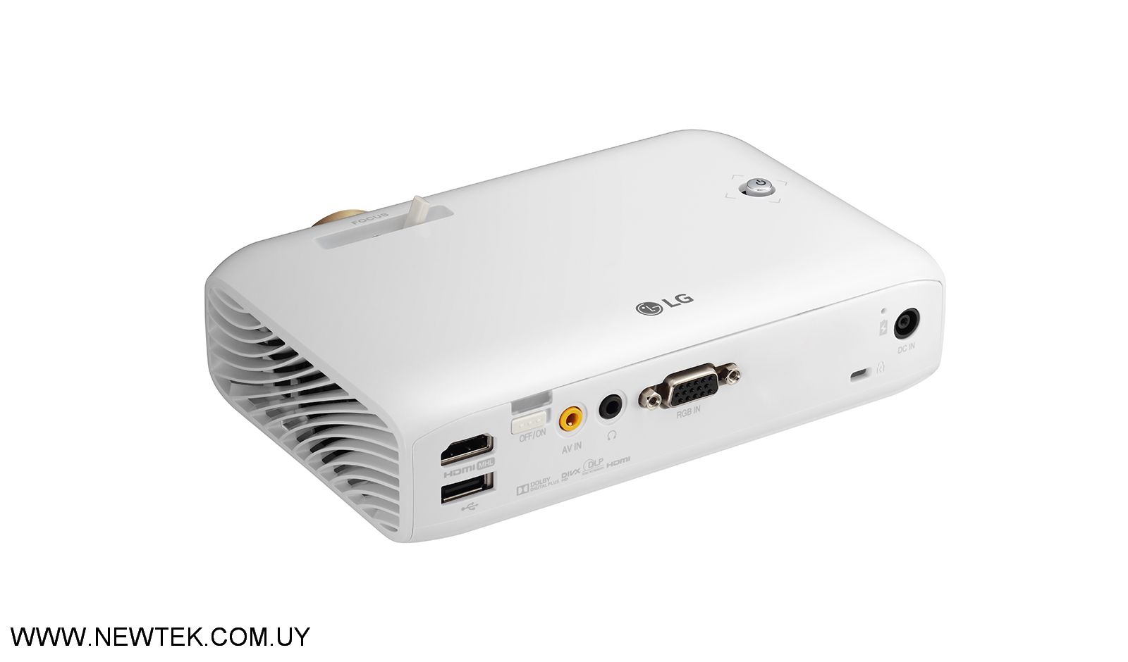 Video Proyector LG PH550G Portable 3D 1280x720 550Lm LED Batería Integrada USB