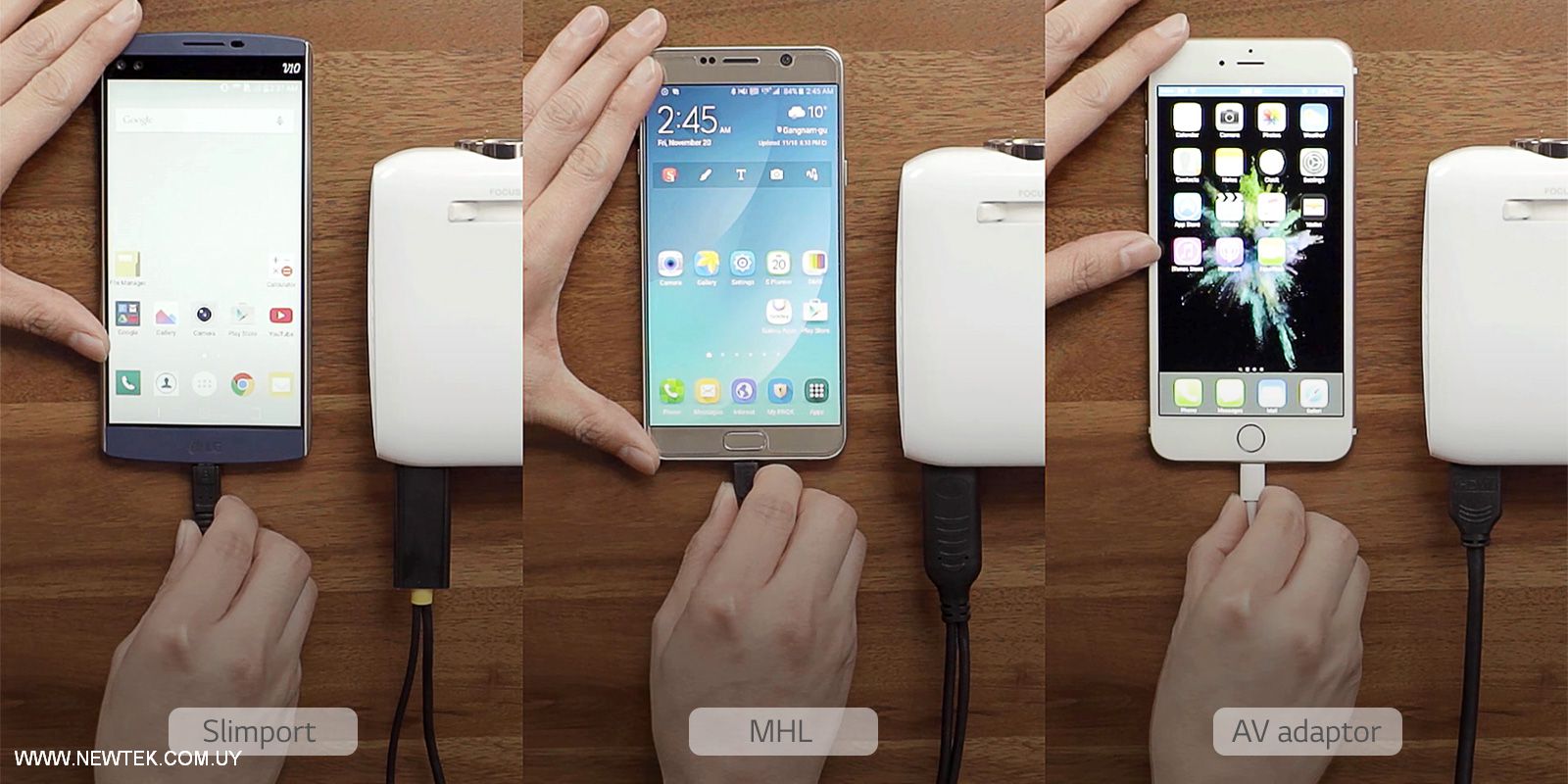 Video Proyector LG PH550G Portable 3D 1280x720 550Lm LED Batería Integrada USB