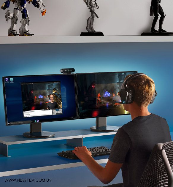 Web Cam Logitech BRIO 960-001105 Ultra HD Pro 4K 90Fps STREAMING Microfono Dual