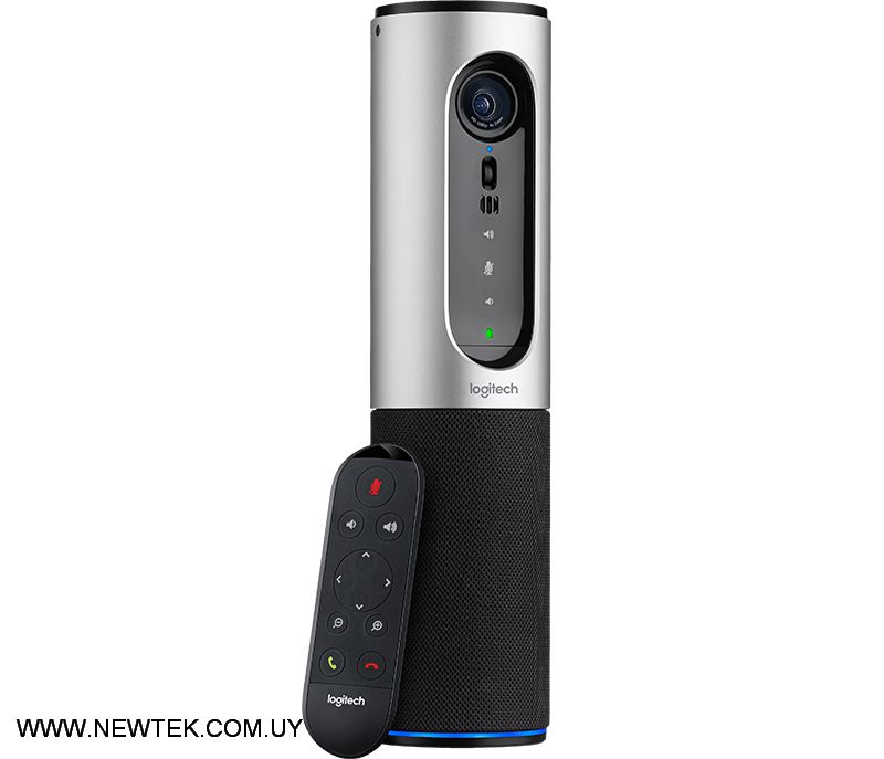 Web Cam Logitech CONNECT Cámara 960-001047 Portable BT Audio Video Conferencias