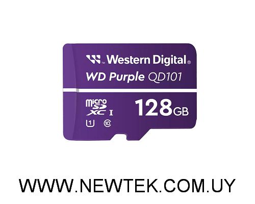 Memoria microSD Western Digital Purple SC Ultra Endurance 128GB SDXC WDD128G1P0C