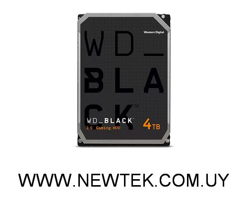 Disco Duro Gamer Western Digital Black WD4006FZBX 4 TB 7200 RPM