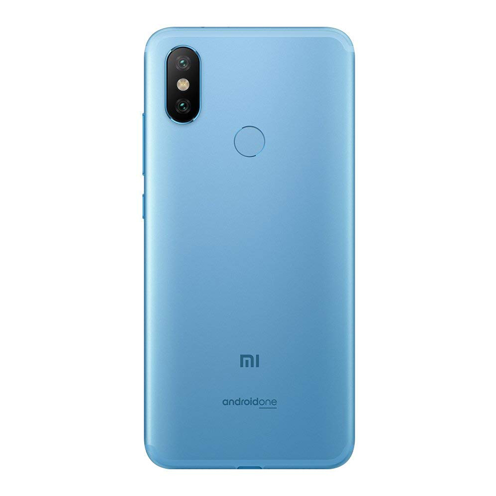 Celular Xiaomi MI A2 Blue RAM 4G Memoria 64GB Cámara Dual 12+20Mpx Frontal 20Mpx