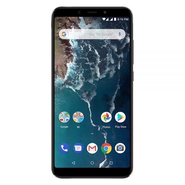 Celular Xiaomi MI A2 Black RAM 6G Memoria 128GB Cámara Dual 12+20Mpx Front 20Mpx