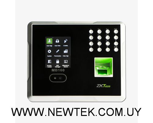 Terminal Multibiométrico Zkteco MB160