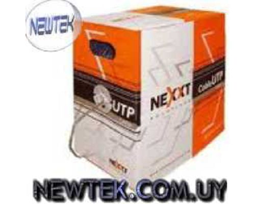 Bobina Cable UTP Nexxt Categoria 6 305m AB356NXT01