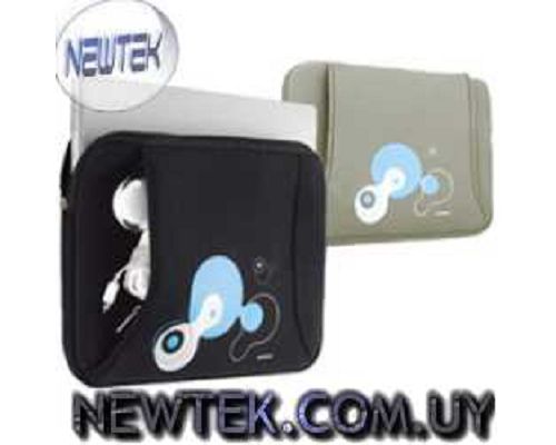 Sumdex Sobre Funda Notebook 15.4" NUN-825 Neo Art Neopreno Negro Gris